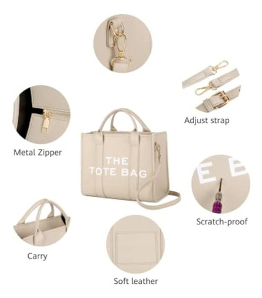 La Bolsa De Mano Para Mujer, Bolso De Mano De Piel 1