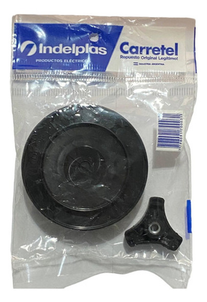 Carretel Portatanza Con Traba Bordeadoras Indelplas Original 1