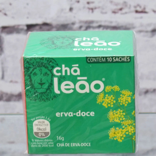 6 Caixas Chá Leão Erva Doce 10 Sachês 16g 1