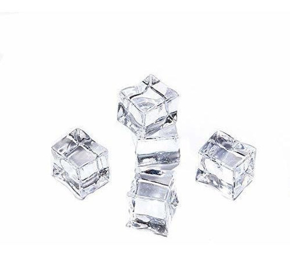 Anyumocz 50 Piezas 20 Mm Transparente Falso Hielo Acrilico 1 Anyumocz 50 Piezas 20 Mm Transparente Falso Hielo Acrilico 1