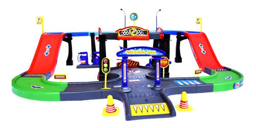 Pista Ciudad Estacionamiento,helipuerto Y Estación Servicio 0