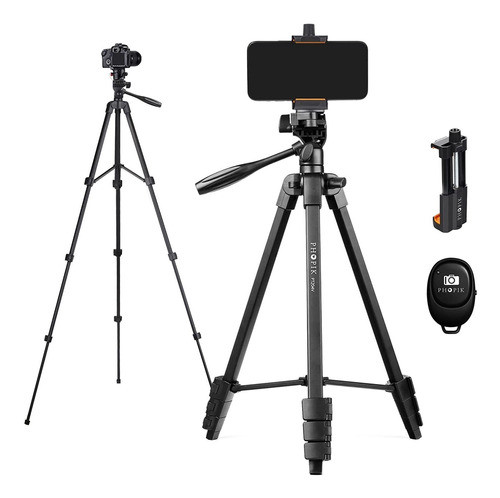 Tripode De Aluminio Para Celulares Con Mango | Negro 0