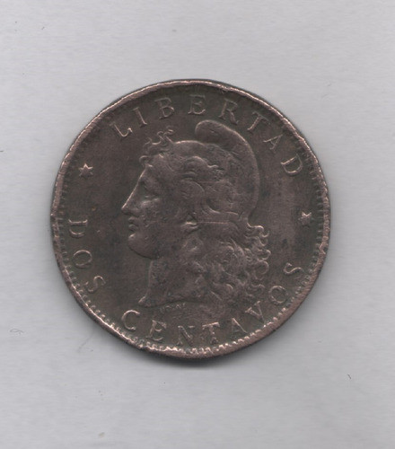 Antigua Moneda De Argentina  - 2 Centavos  - Año 1890 0