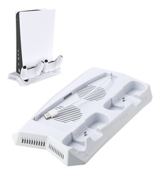 Base De Carga + Cooler - Para Playstation 5 - Multifunción 0