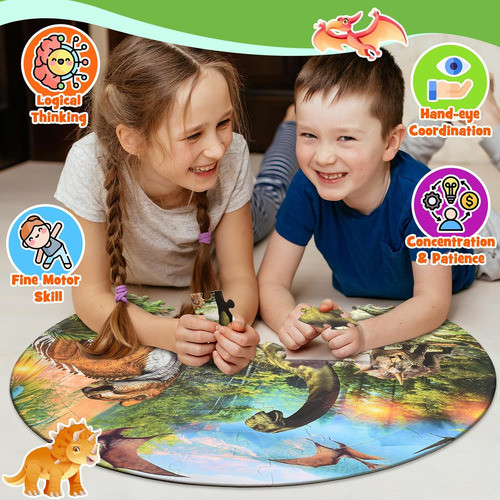 Juegos Educativos De Dinosaurio Para Niños De 3-8 Años 1