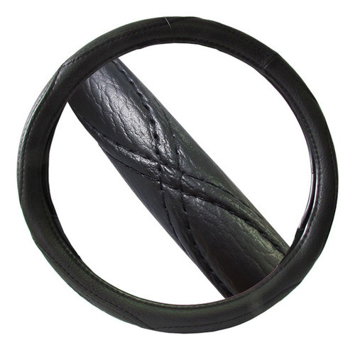 Funda Cubre Volante 37 A 39cm Negro Costura Reforzada Al90 0