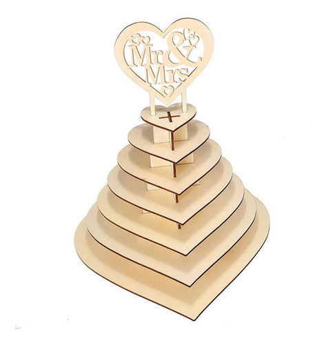 Suporte De Exibição De Sobremesa De Chocolate Em Forma De 0