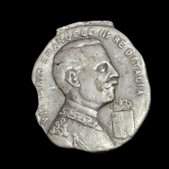 Medalla Publicitaria Vittorio Emanuele Iii De Italia  - 1171 0