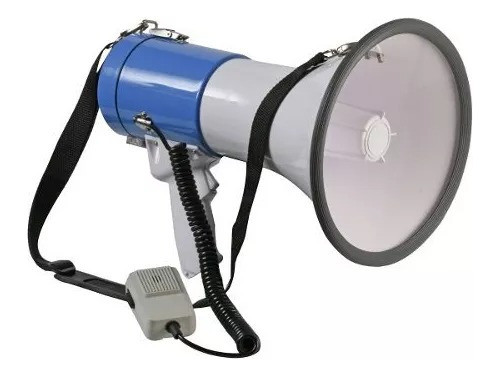 Megafono Moon 25w Con Usb Mp3 Grab De Voz Sirena 0