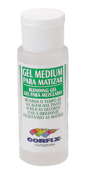 Gel Medium Para Matizar Corfix 60ml 0