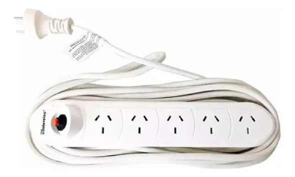 Zapatilla Prolongador 3 Metros 5 Tomas Alargue Interelec 0