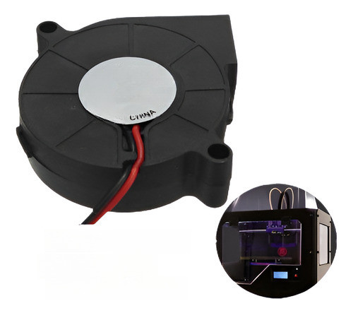 12v Dc 50mm Ventilador Radial Refrigeración Ventilador Hoten 0