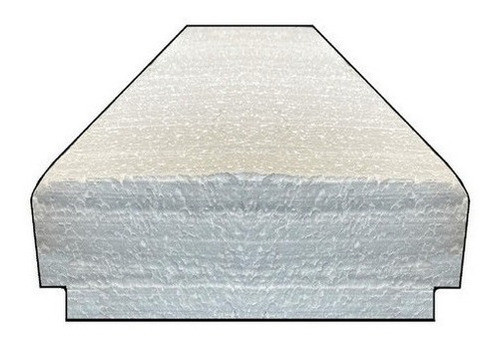 Ladrillo De Telgopor 10x42x100cm Reales Para Vigueta Cemento 0