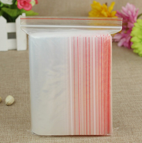 Saco Saquinho Zip Lock Hermético 25x30 C/ 30 Un Plástico 1