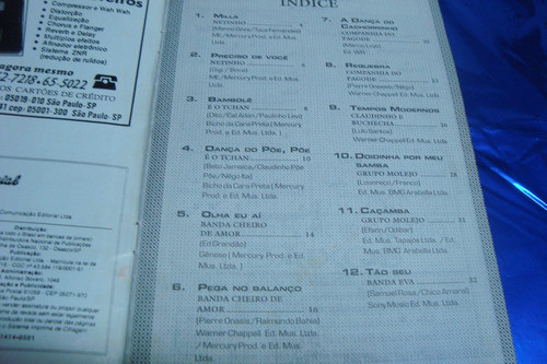 Revista Imprima Musica Especial 9 / Cheiro Amor Molejo 1