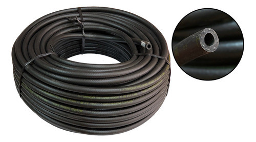 20 Metros Mangueira De Borracha Para Compressor 1/4  300 Psi 0