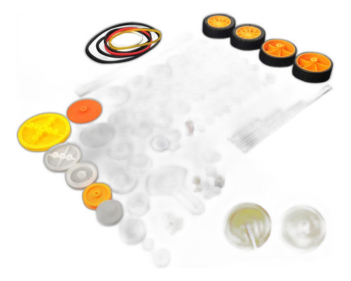 Eudax 82 Piezas Kit De Engranajes De Plastico Kit Accesorios 0