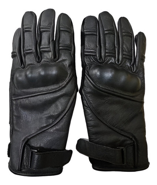 Guante De Cuero Para Moto Chulenguito - Premium Talle S Y L 0