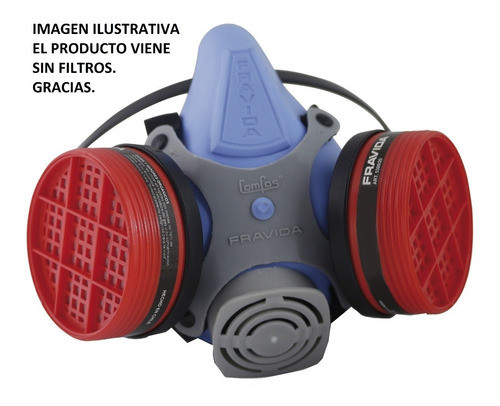 Semimascara Fravida 5330 Comfos 2 (sin Filtros) + Original 1