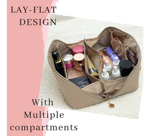 Jazd Bolsa De Cosmeticos De Viaje De Gran Capacidad, Bolsa D 1