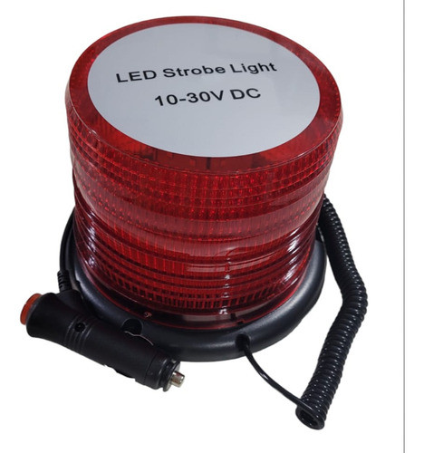 Baliza Giratoria Luz 72 Led Flash Auto Camiones 12v 24v Roja 1