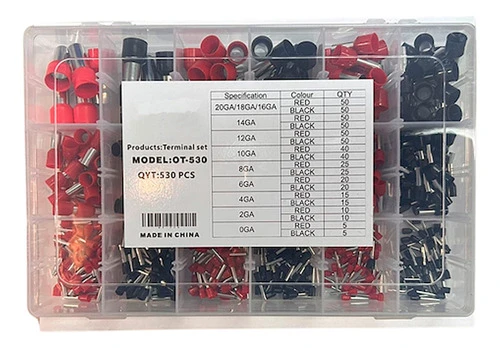 Juego De Terminales 500 Piezas Xline Ot-530 Premium 1