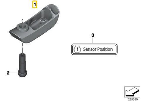 Sensor Presión Aire Rueda Para Moto Bmw K40 K 1200 S 1