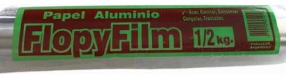 Rollo Papel Aluminio Cocina 1/2 Kg 0 Rollo Papel Aluminio Cocina 1/2 Kg 0
