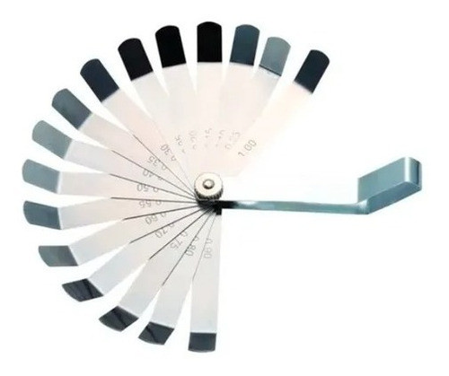 Juego 16 Sondas Curvas Calibra Valvula Milimetrica Ruhlmann 0