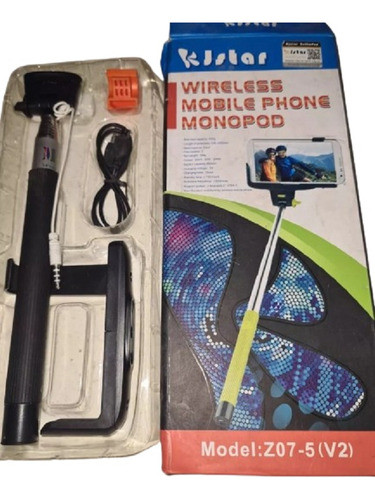 Mini Monopod  Bastão De Selfie Com Fio Camera Foto Celular 0