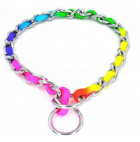 Jwpc Arco Iris Color Acero Inoxidable P Chock Cadena De Meta 0
