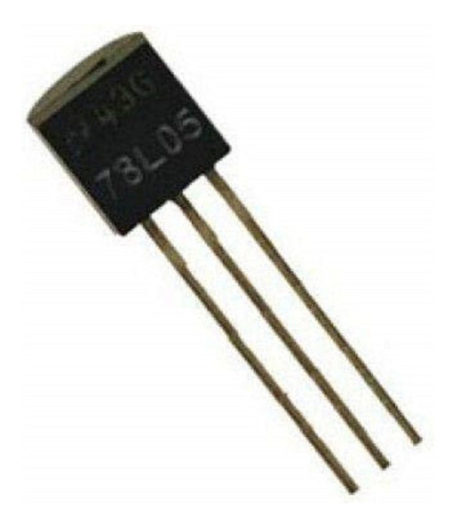 Regulador Tension  5v 100ma To92  X100u 0