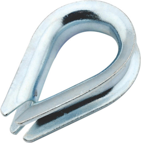 120 Un Sapatilha Em Aço Para Cabo De Aço 1/4 Galvanizada 0