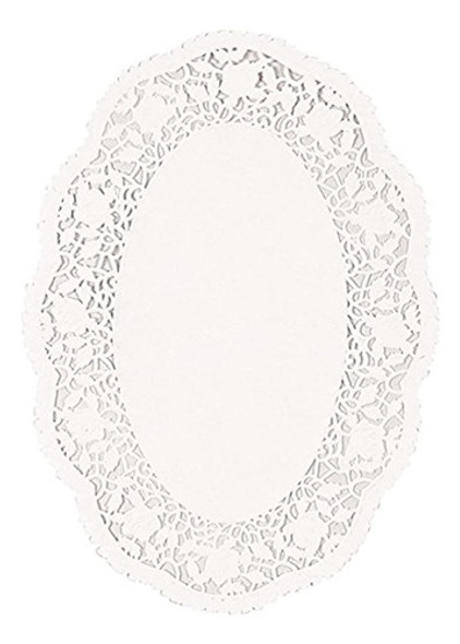 Amscan Classic Oval Doilies Party Vajilla Papel Blanco 10 X 0 Amscan Classic Oval Doilies Party Vajilla Papel Blanco 10 X 0