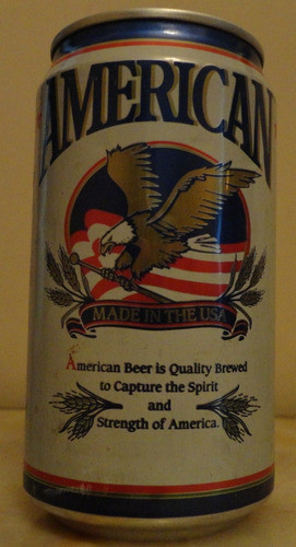 Lata Cerveza American 355ml Eeuu  Vacía 0