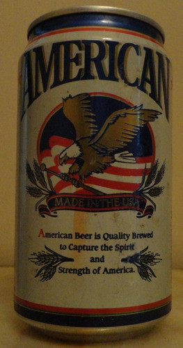 Lata Cerveza American 355ml Eeuu  Vacía 1