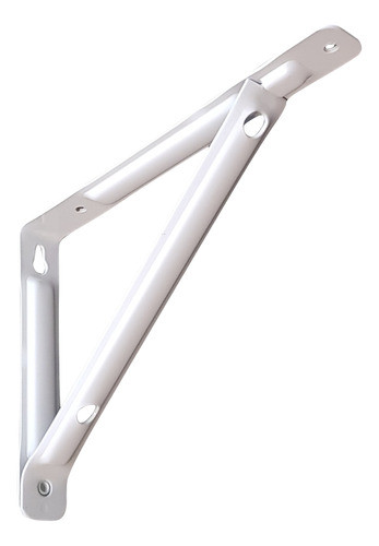 2 Soportes Estante C/ Travesaño Ménsula 150x200 Blancos Sc 1