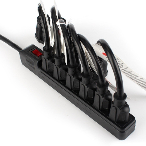 Tira El Protector De Oleada De Toma De Pared Enchufe Eléctri 0