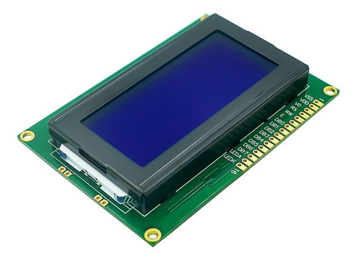 Display Lcd 16x4 1604 Fundo Azul Arduino 0