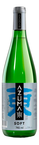 Saquê Azuma Kirin Soft 740ml + Taça Brinde 1