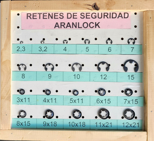 Retenes Seguridad Din 6799 Rs 7-30u. 1