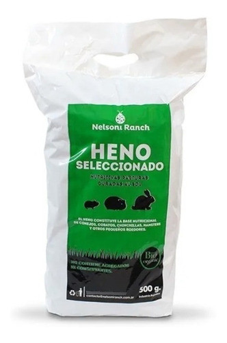 Heno En Rama Nelsoni Conejos 4 Packs X500g (m.envio) 0