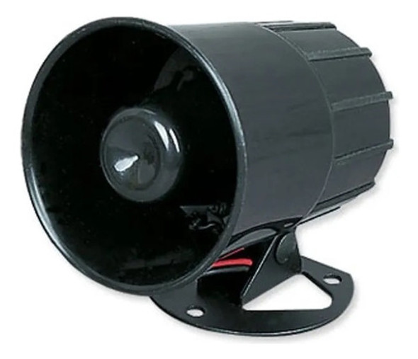 Sirena Exterior Vecinal Domiciliaria 20w 115db 6tonos  Negro 1