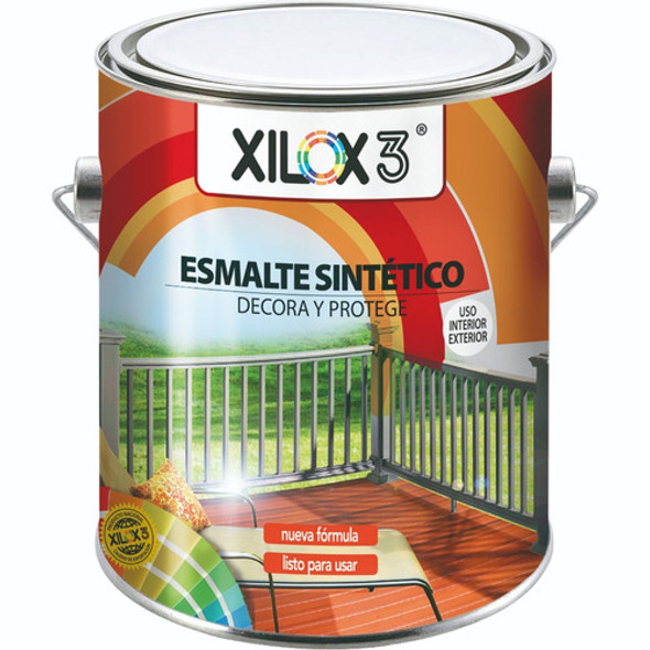 Esmalte Sintetico Brillante Xilox Blanco X 1/4 Lt 1
