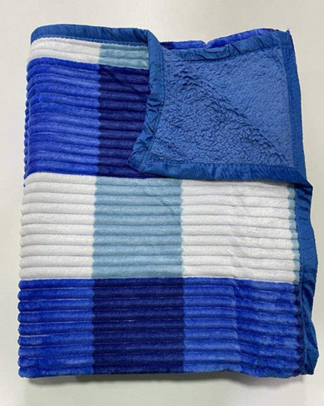 Manta Push Con Corderito Artesanal 2.2x1.8cm 0