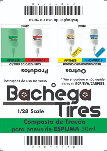Composto De Tração Para Pneus De Espuma Para Carros 1/28 1