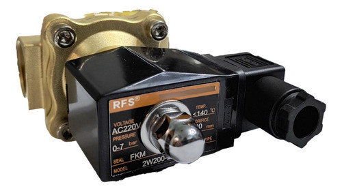 Válvula Solenoide 3/4  220v Nc Bronce Fluídos 0