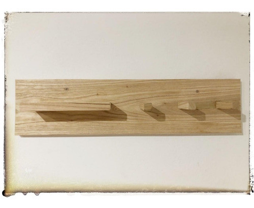 Perchero Estante Recibidor Toallero Llavero Nordico Paraiso 0