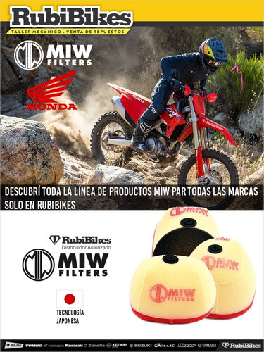 Filtro De Aire Miw Para Honda H1291. 1