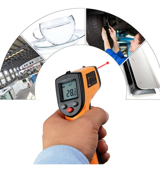 Termômetro Culinário Indutrial Digital Laser Infravermelho 1